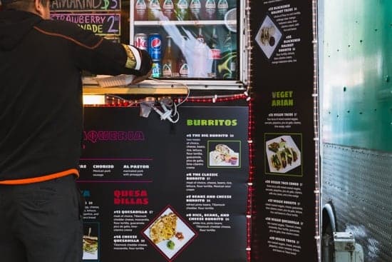 custom food cart menu design