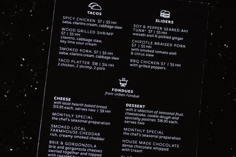 food drink photography at Bartini