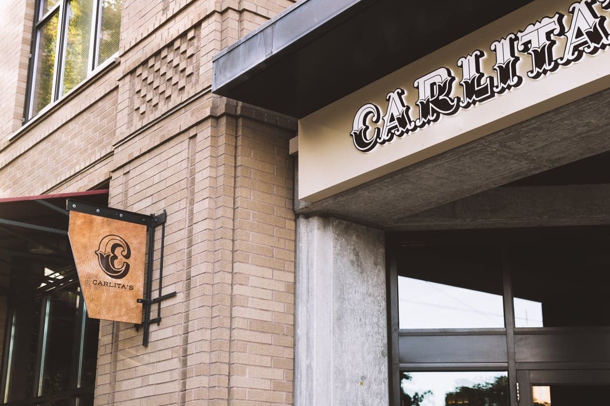 custom signage for Carlita's