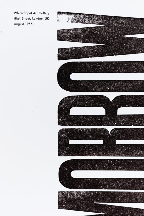 kiss and tell letterpressed poster