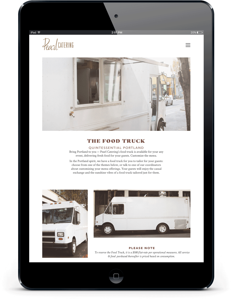 custom logo design for food truck