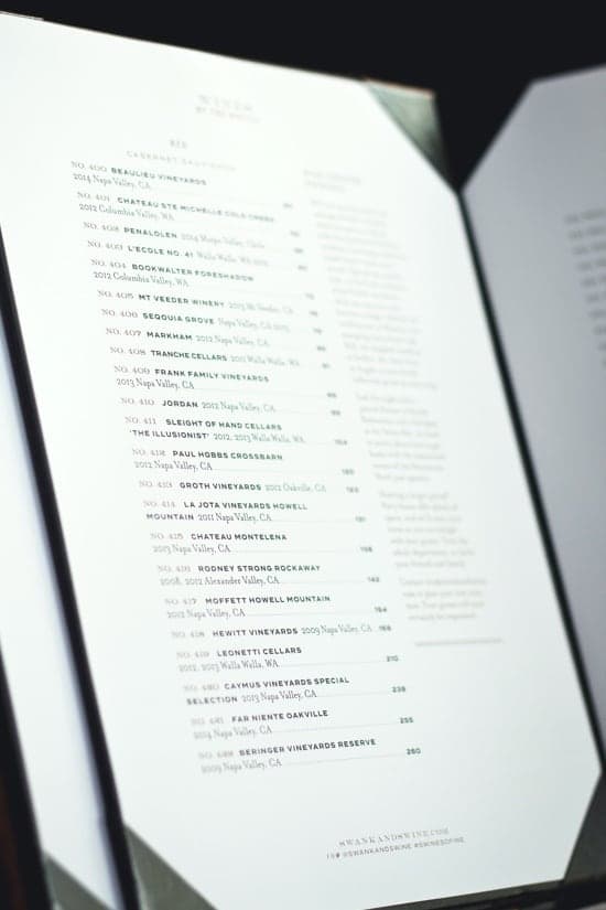custom restaurant menu design